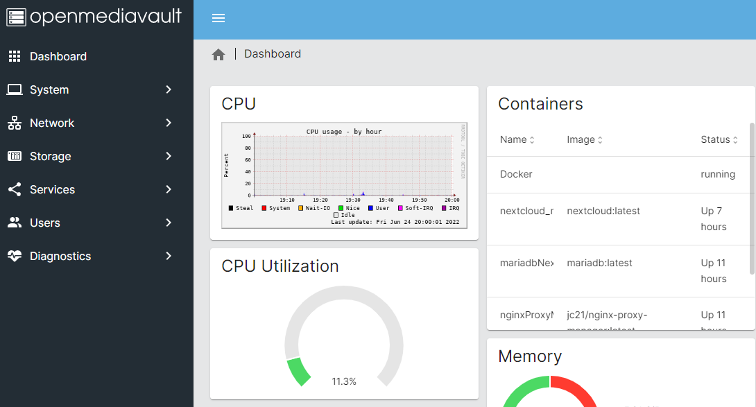 OpenMediaVault